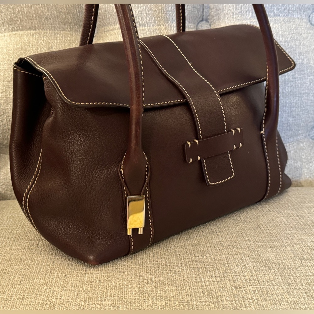 Loro Piana Leather Dandy Bag - Picture 3 of 15